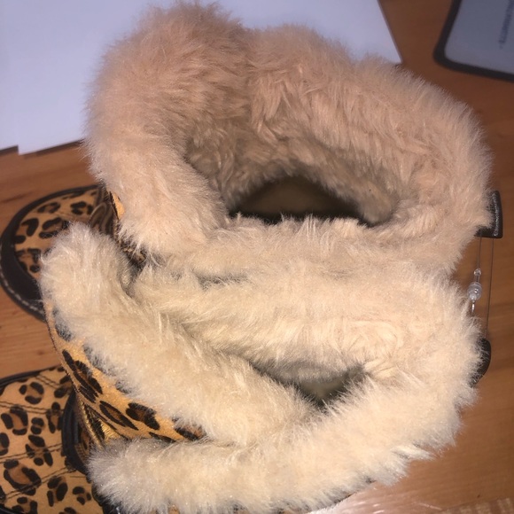 MÍA MISHA -L Womens Boot Size 7M US Leopard Block Heel NEW - Picture 9 of 9